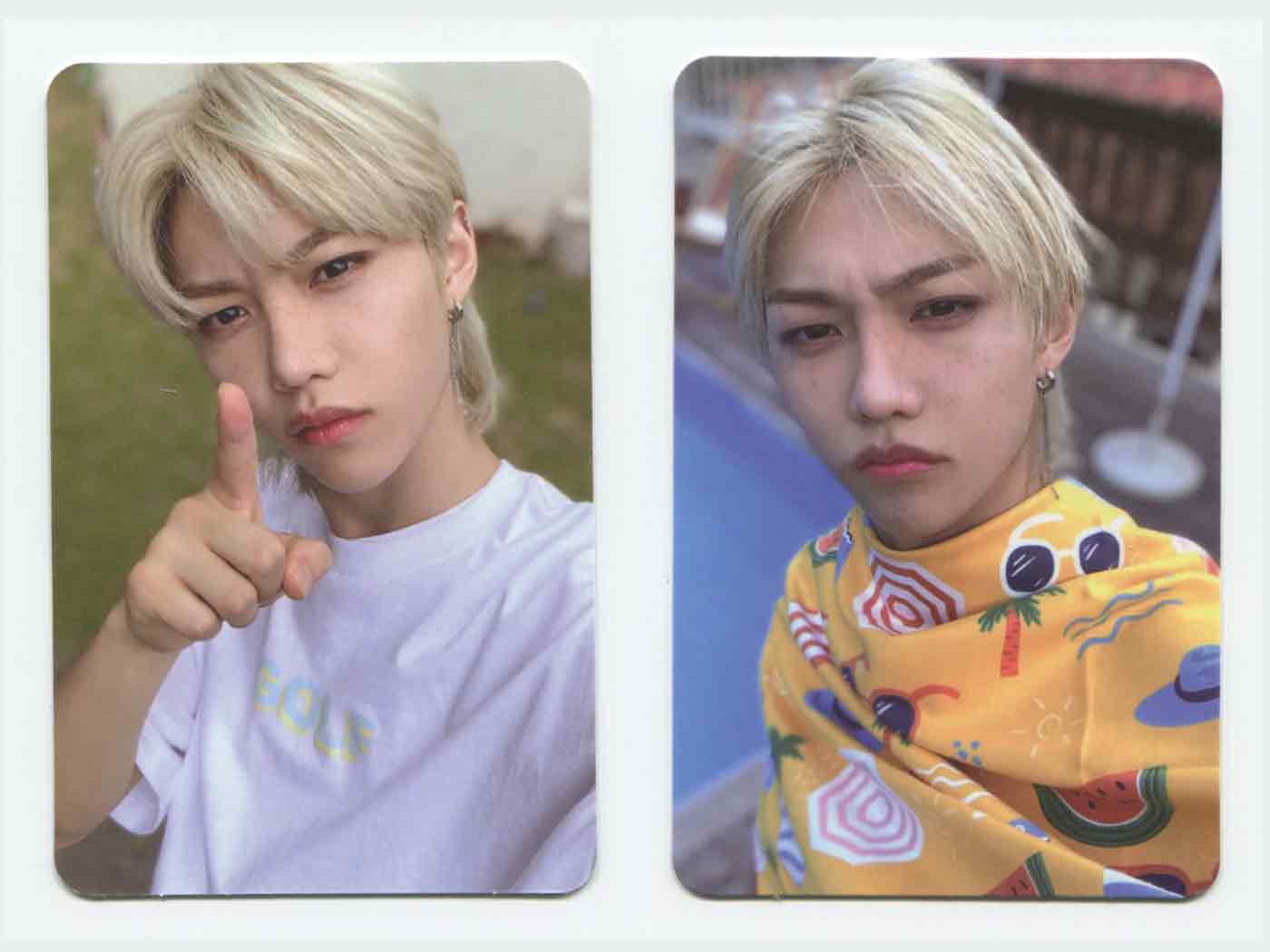 STRAY KIDS - NOEASY 2nd Album Double Sided OFFICIAL PHOTOCARD - Image 4