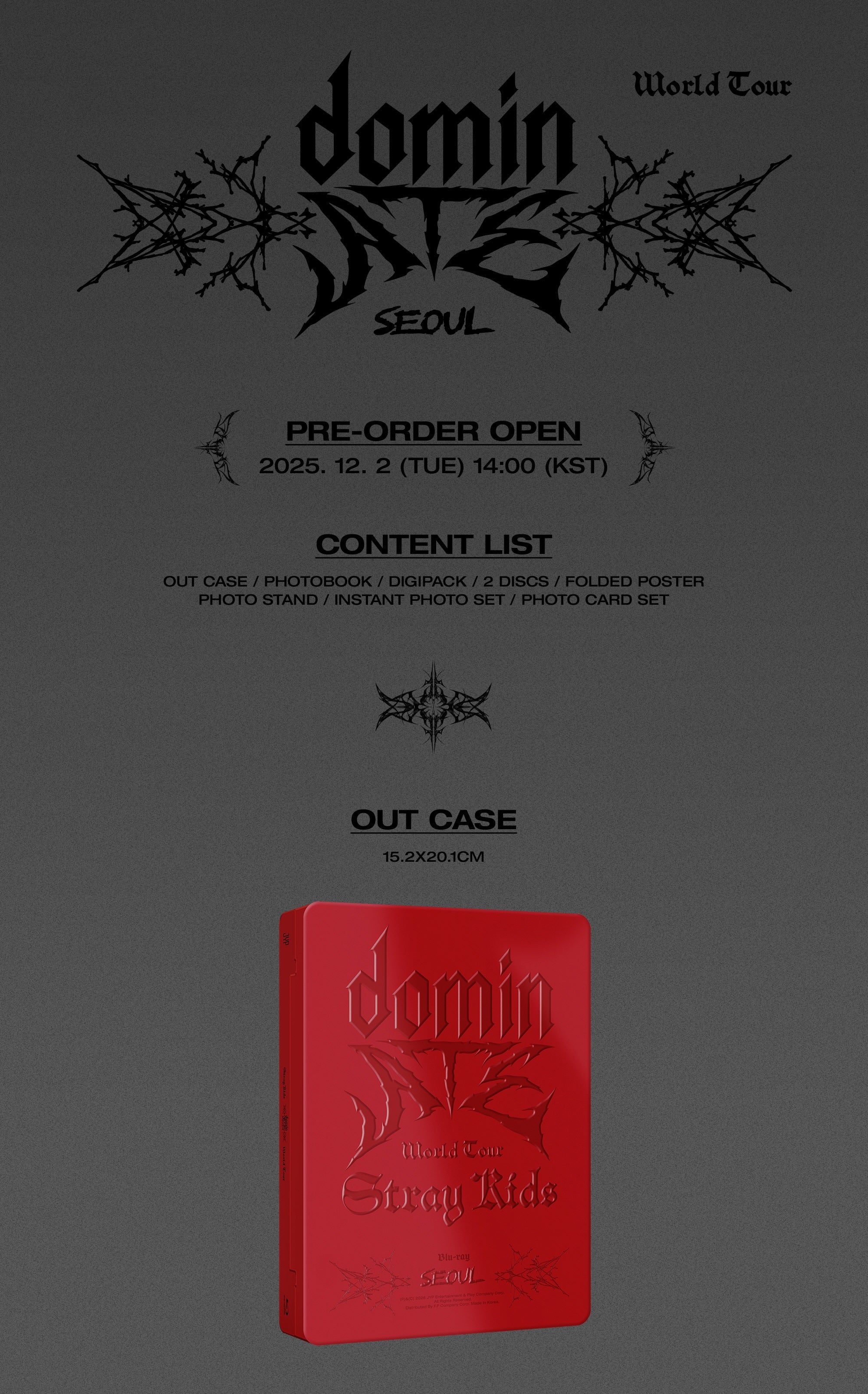 Stray Kids World Tour [dominATE SEOUL] Blu-ray - Image 2
