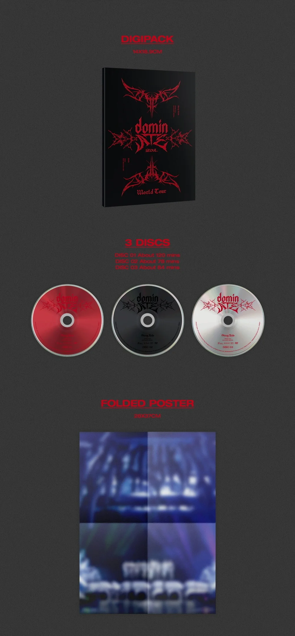 Stray Kids World Tour [dominATE SEOUL] DVD - Image 3