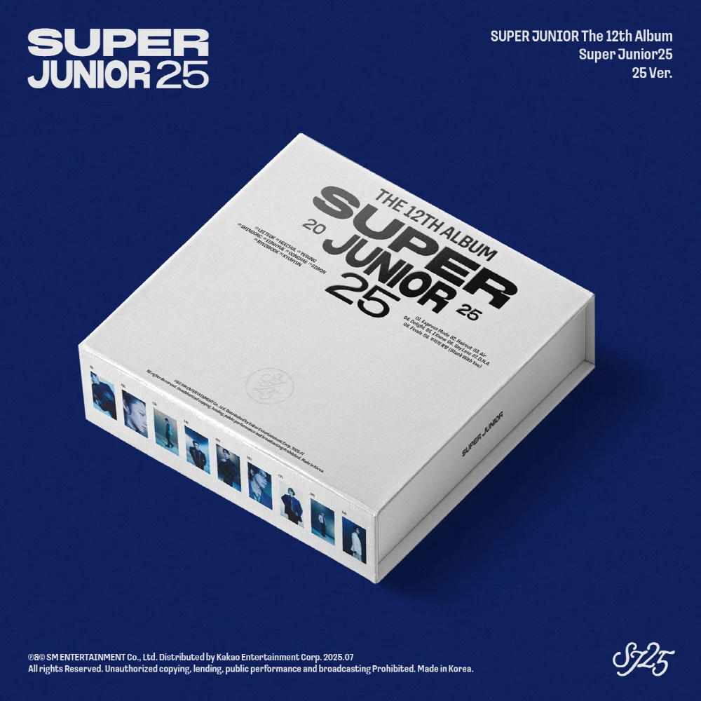 Super Junior - Vol.12 Super Junior25 [25 version] CD