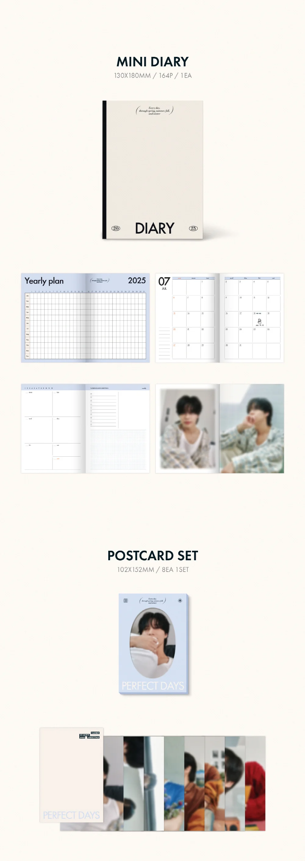 TAEMIN 2025 SEASON'S GREETINGS [Perfect Days] + Pre-order Gift - Image 4