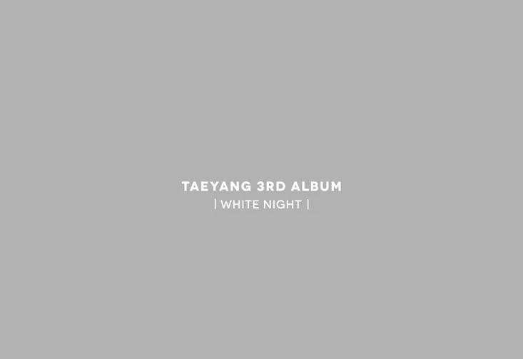 TAEYANG BIGBANG - 3rd Mini Album WHITE NIGHT [Random ver.] Album - Image 2