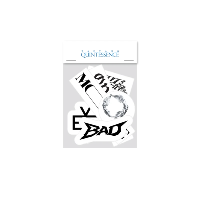 TAEYANG QUINTESSENCE Official Merch - STICKER PACK