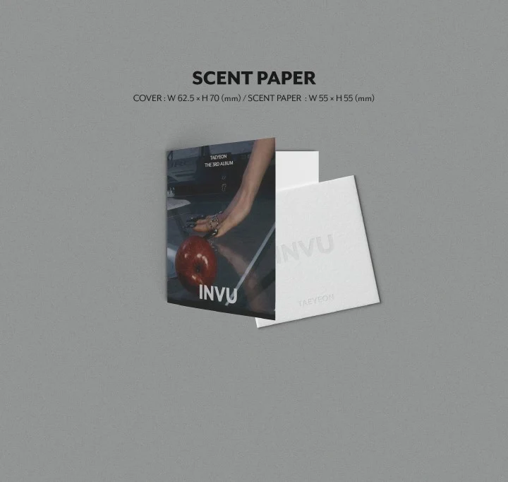 TAEYEON - INVU [ENVY ver.] (Vol.3) Album+Extra Photocards Set - Image 4