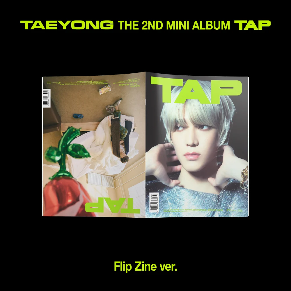 TAEYONG NCT - 2nd Mini Album TAP [Flip Zine Ver.]