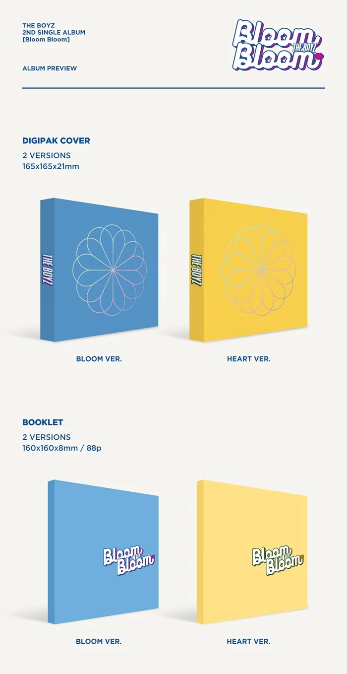 THE BOYZ - 2nd Single Album BLOOM BLOOM - Image 2