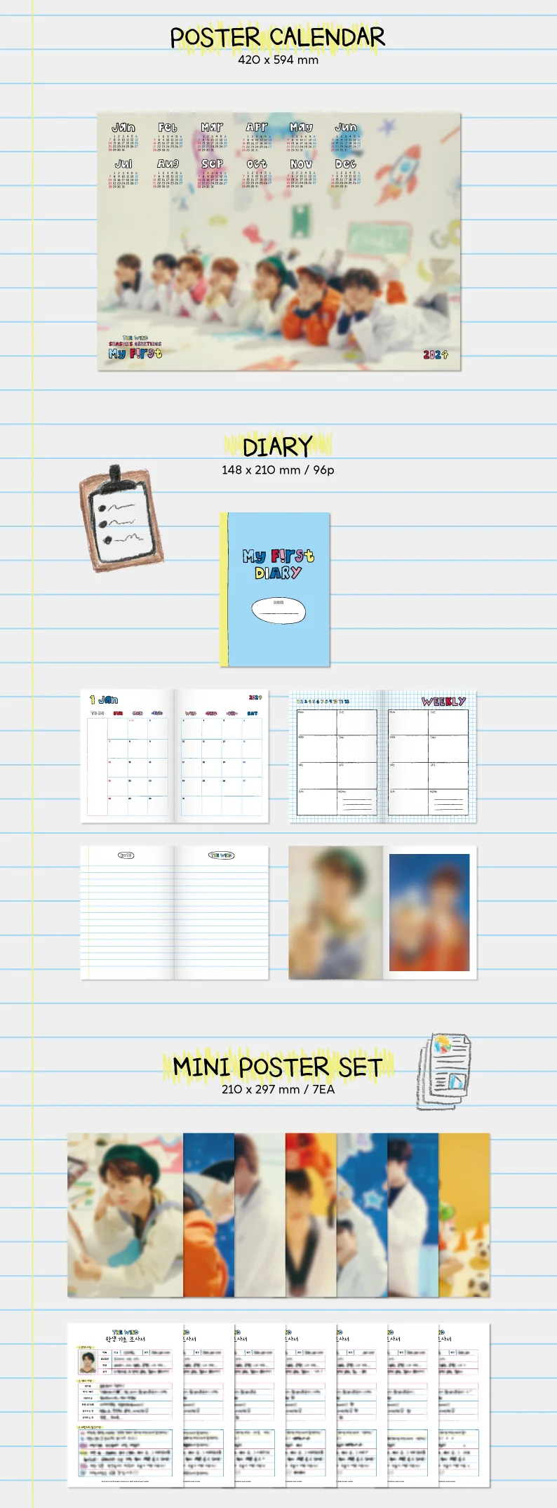 The Wind - The Wind 2024 SEASON'S GREETINGS [MY FIRST]+Pre-Order Benefit - Image 4