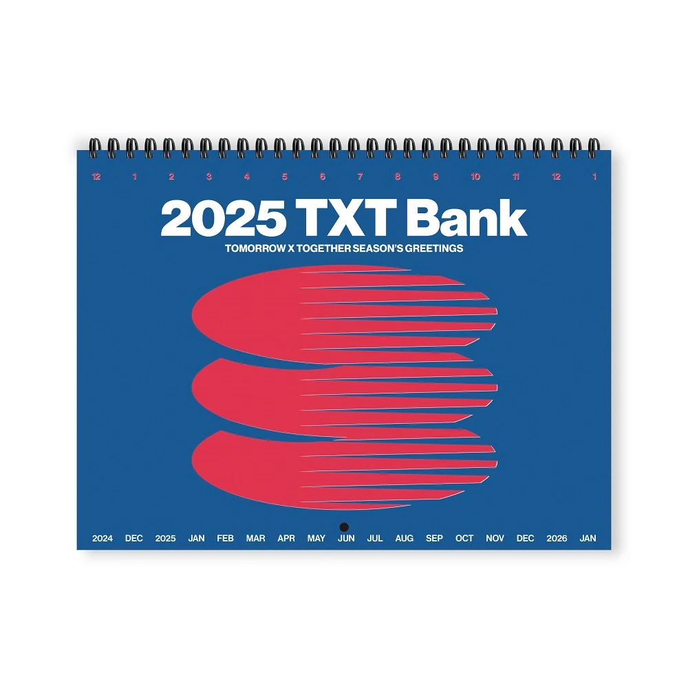 Tomorrow x Together 2025 Wall Calendar TXT Bank