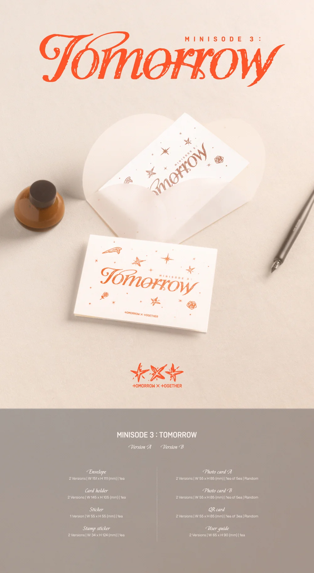 TOMORROW X TOGETHER TXT - 6th Mini Album minisode 3 : TOMORROW Weverse Albums version - Image 2