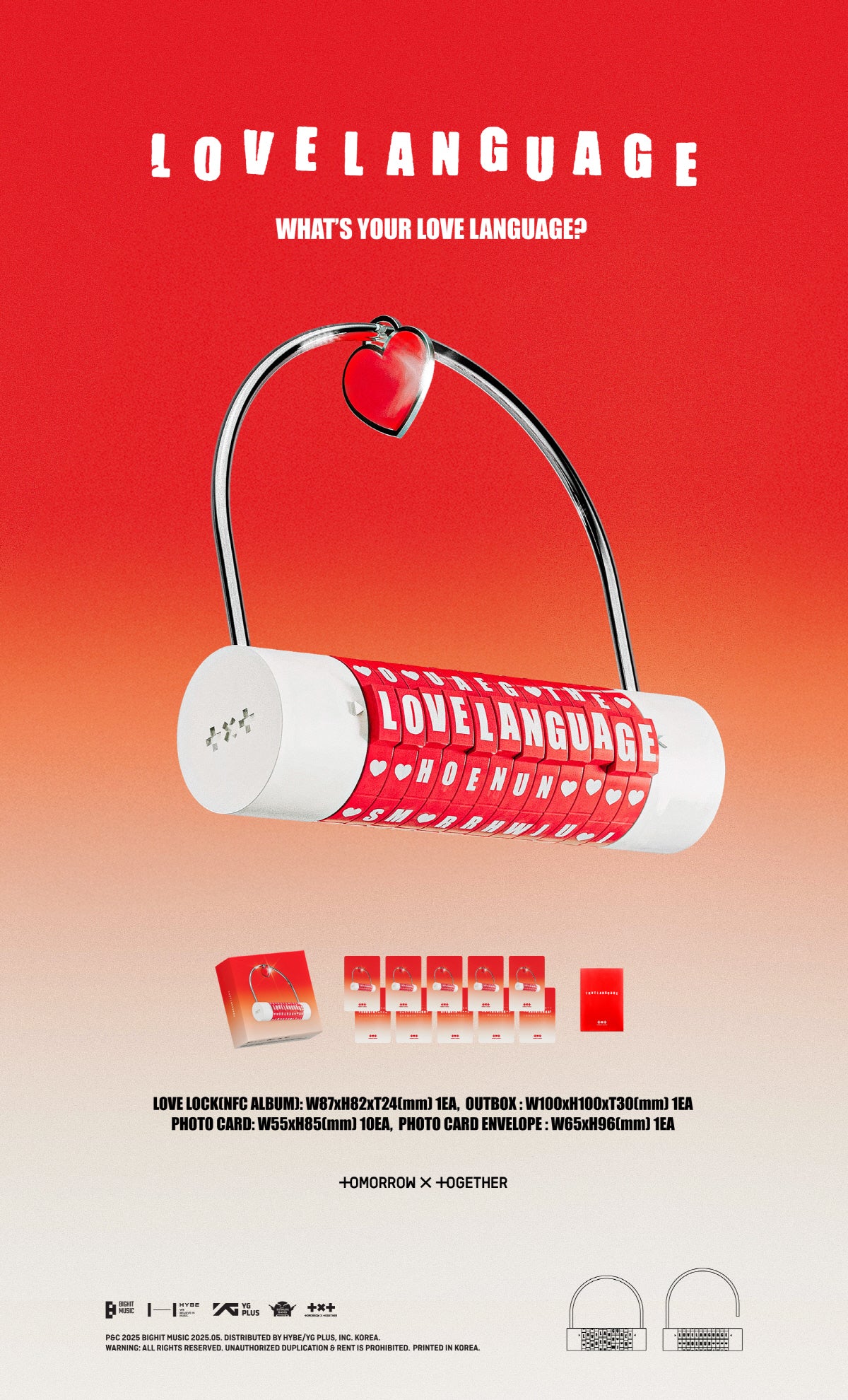 TOMORROW X TOGETHER TXT - Love Language (NFC Album) - Image 2