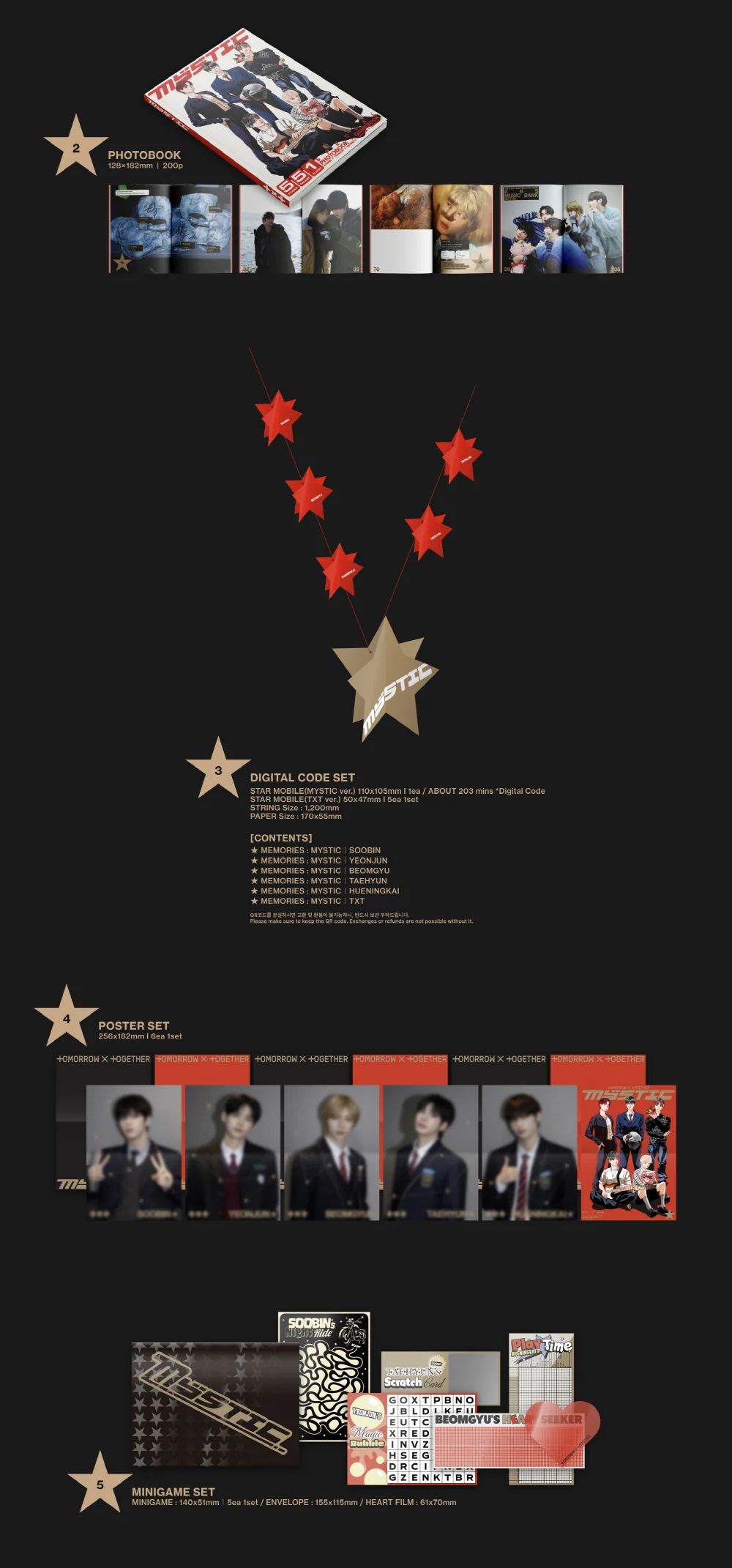 TOMORROW X TOGETHER TXT MEMORIES : MYSTIC - Image 3