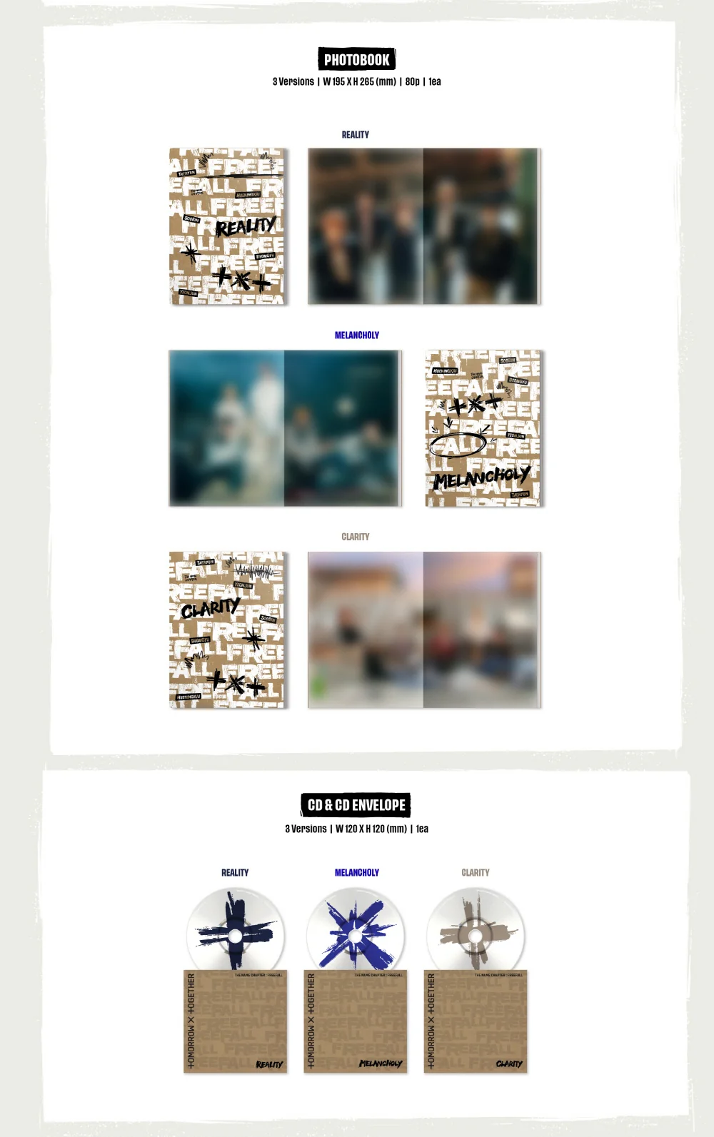TOMORROW X TOGETHER TXT - THE NAME CHAPTER : FREEFALL Album - Image 3