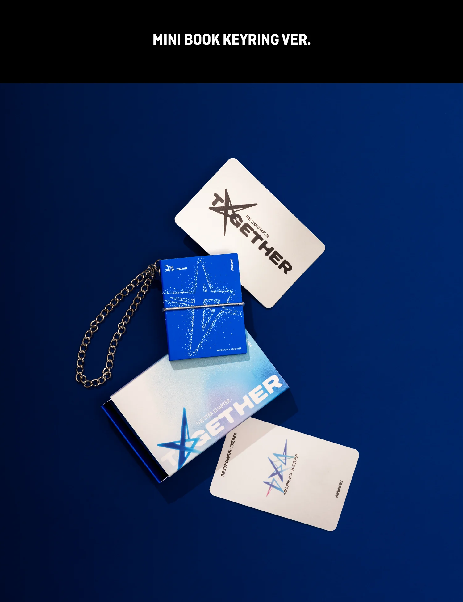Tomorrow X Together TXT - Vol.4 The Star Chapter : Together Mini Book Keyring version NFC Album+Extra Photocards Set - Image 5