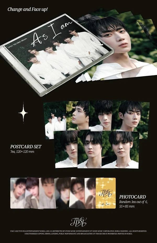 TPST Tempest - 7th Mini Album As I am Jewel version CD - Image 4
