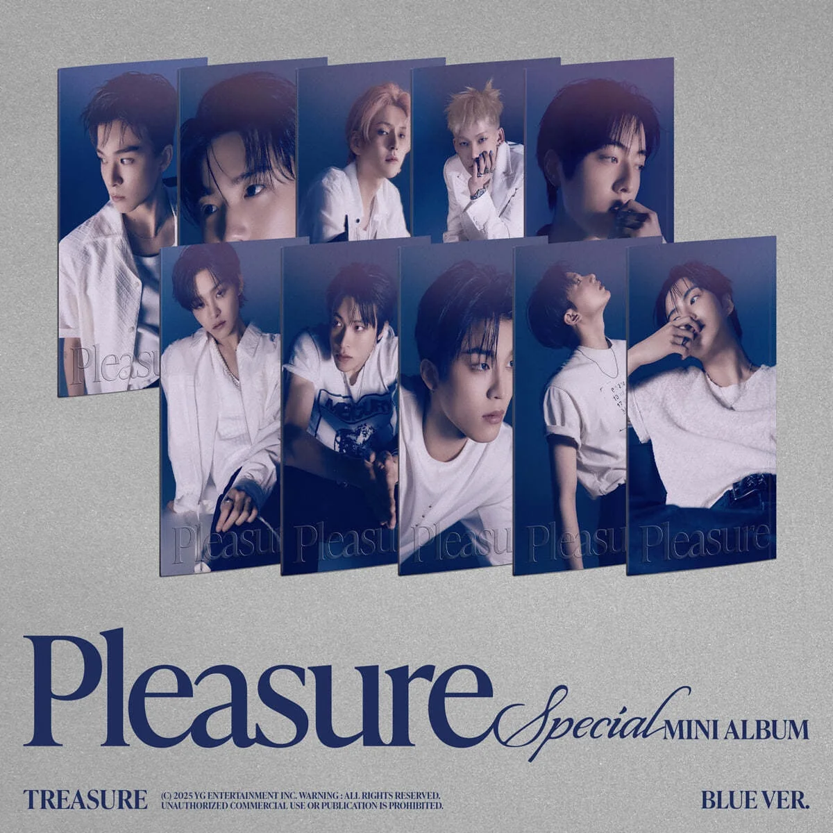 Treasure - Special Mini Album Pleasure Blue version CD