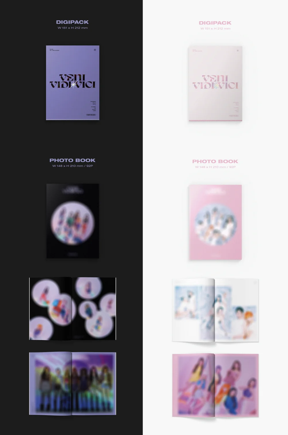 TRI.BE - VENI VIDI VICI (1st Mini Album) Album (Random ver.) - Image 3