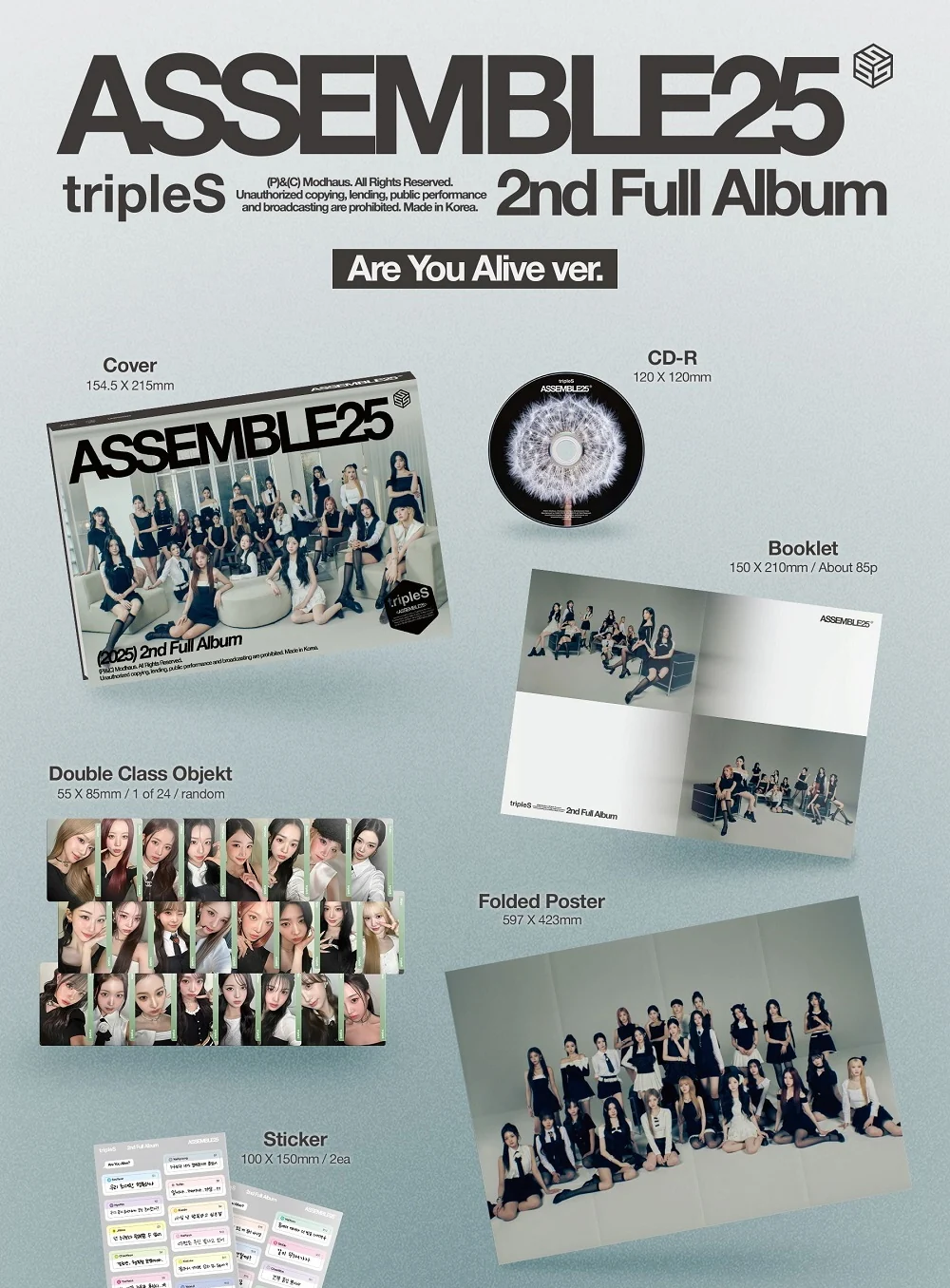 tripleS - ASSEMBLE25 2nd Full Album - Image 2