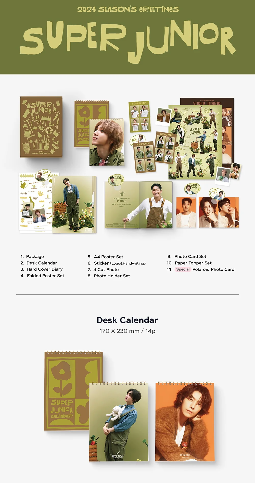 SUPER JUNIOR - 2024 Season's Greetings - Image 2
