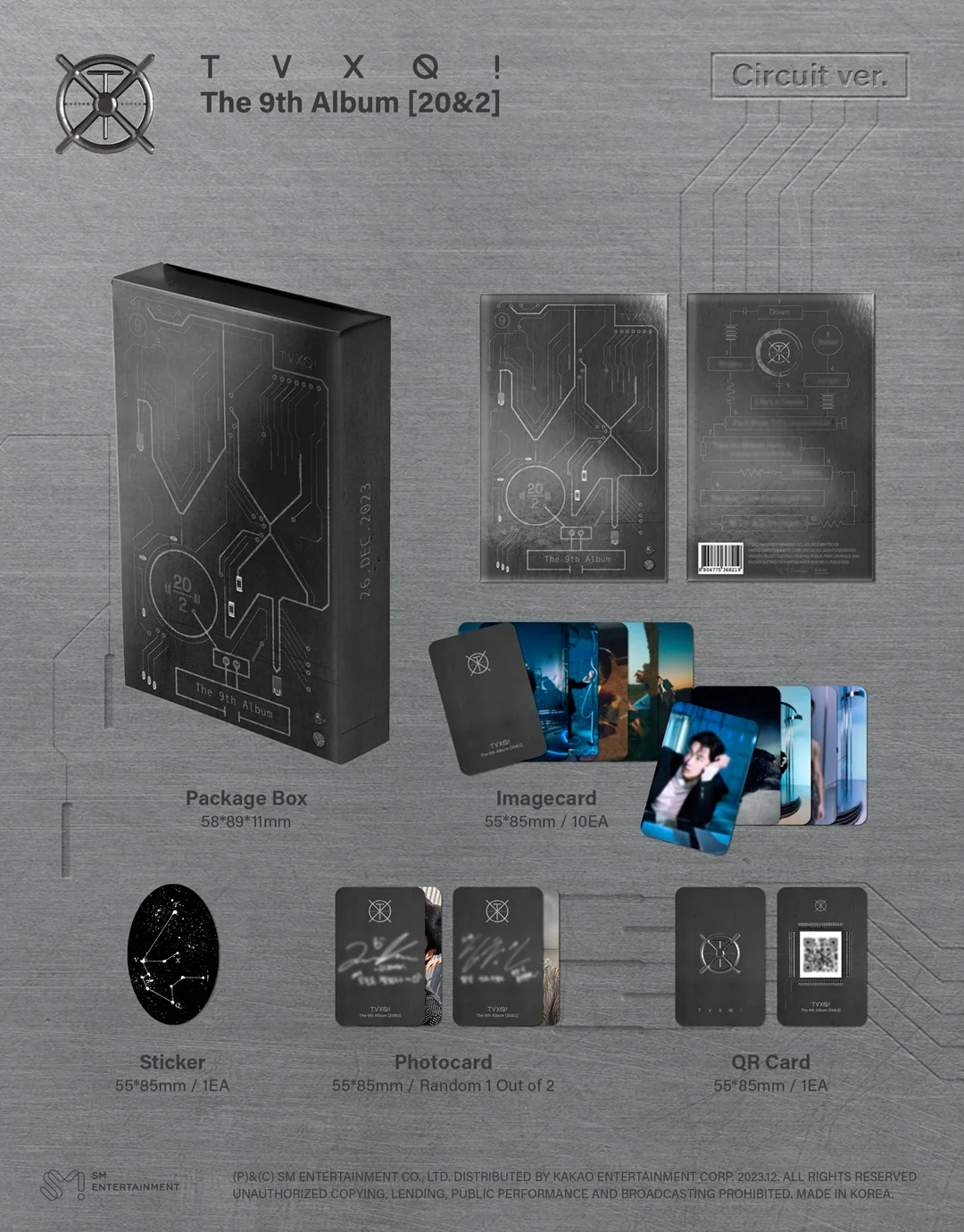 TVXQ - 9th Album 20&2 [Circuit Ver.] - Image 2