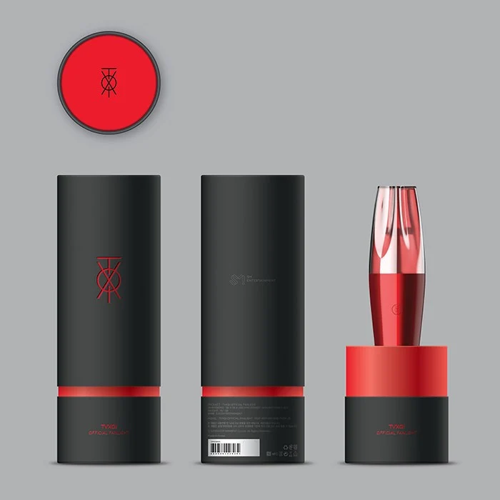 TVXQ DBSK - Official Fanlight Light Stick + 1 Random Photocard - Image 3