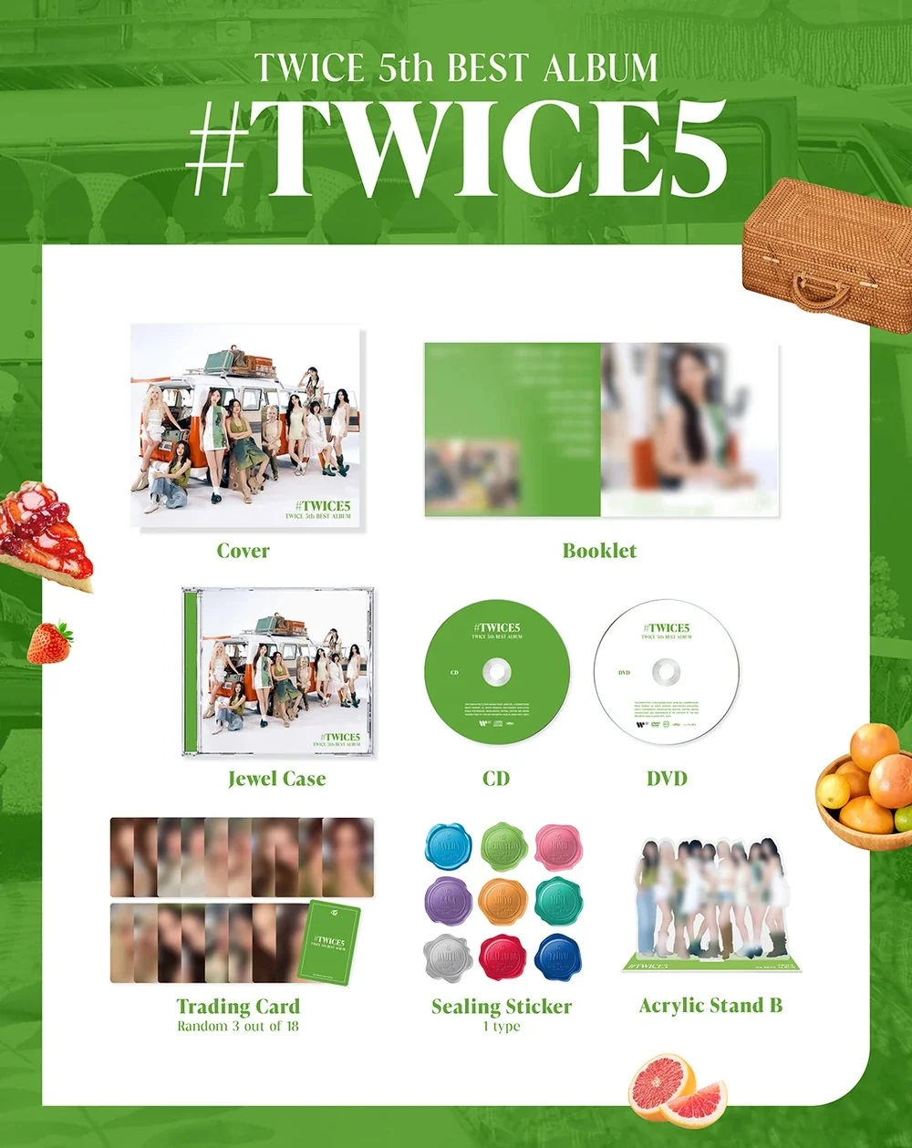 TWICE - 5th Best Album #TWICE5 [JAPAN ver.] - Image 6
