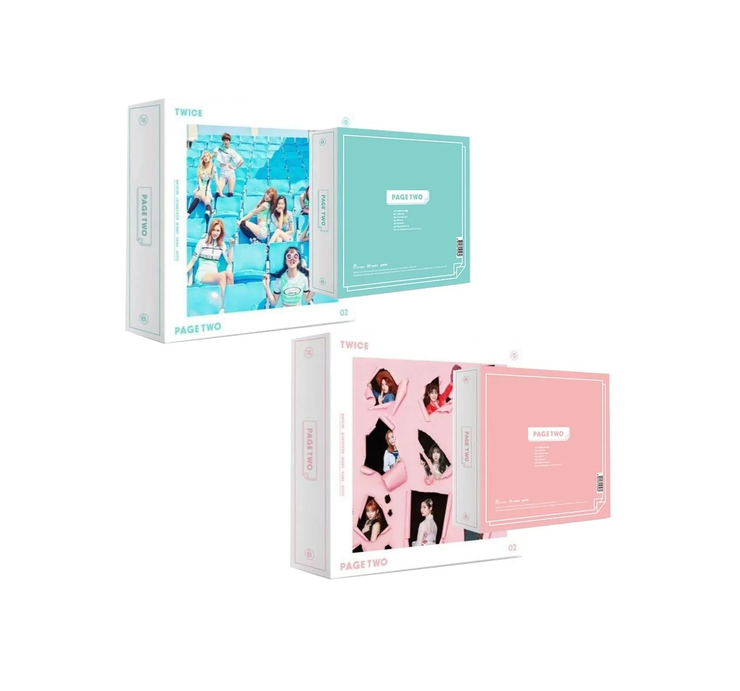 TWICE - PAGE TWO (2nd Mini Album) Album+Extra Photocards Set - Image 6