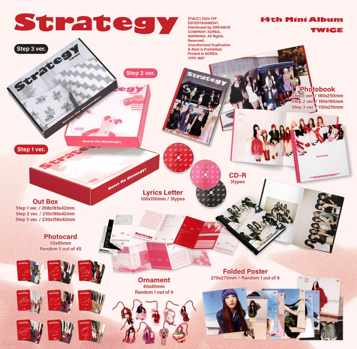 TWICE - STRATEGY 14th Mini Album - Image 2