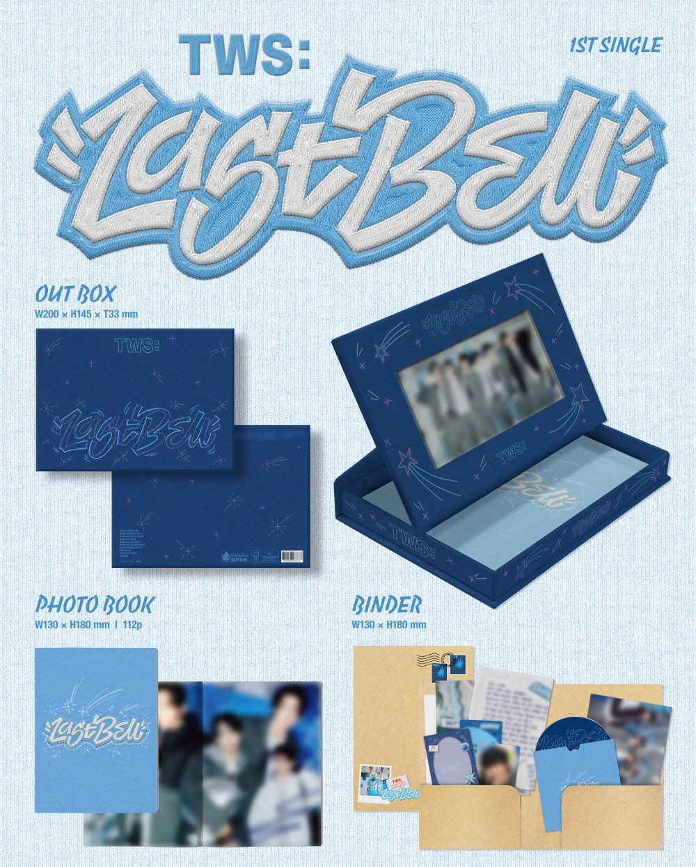 TWS - 1st Single Album Last Bell CD - Image 2