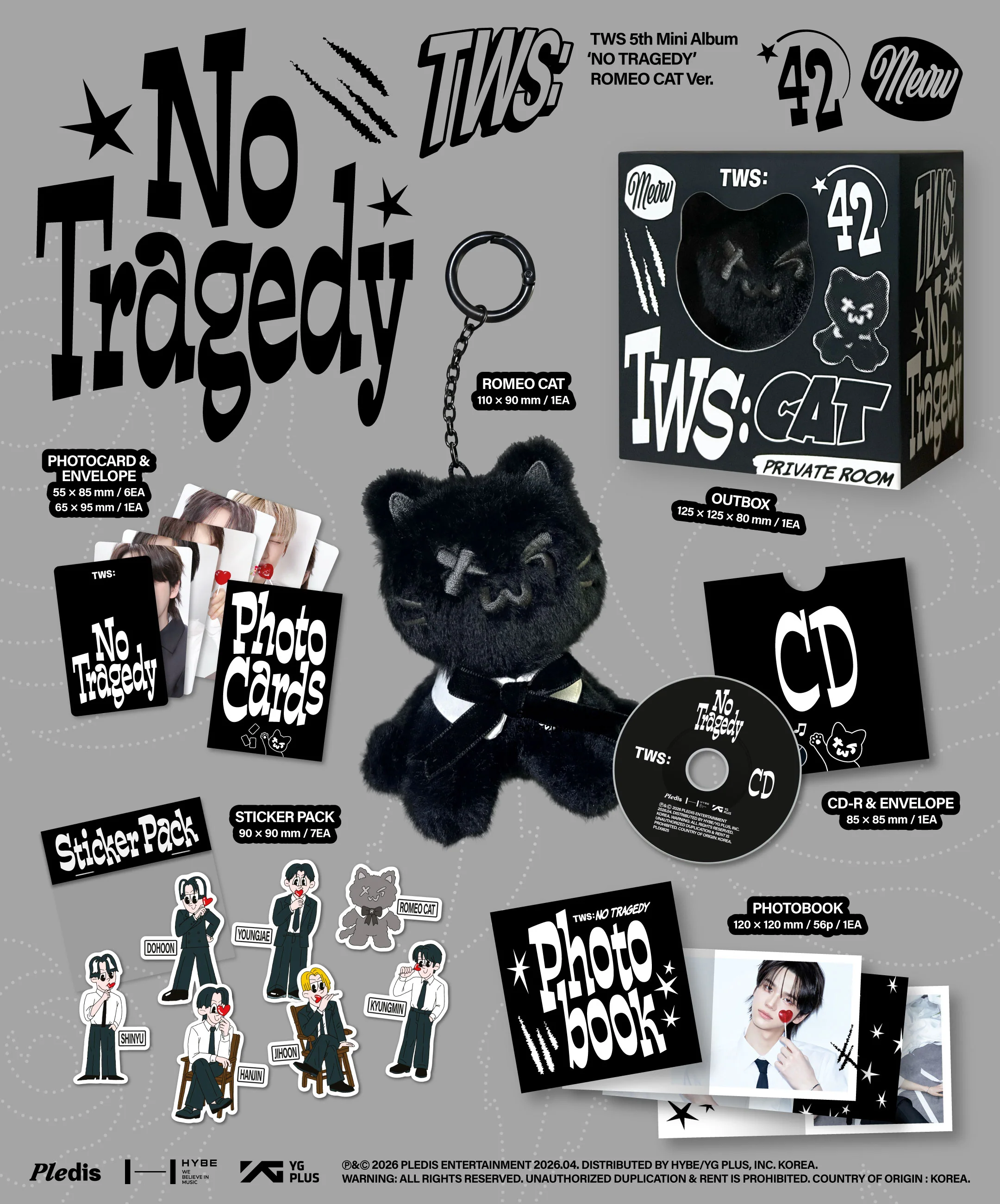 TWS - No Tragedy Romeo Cat version CD - Image 3