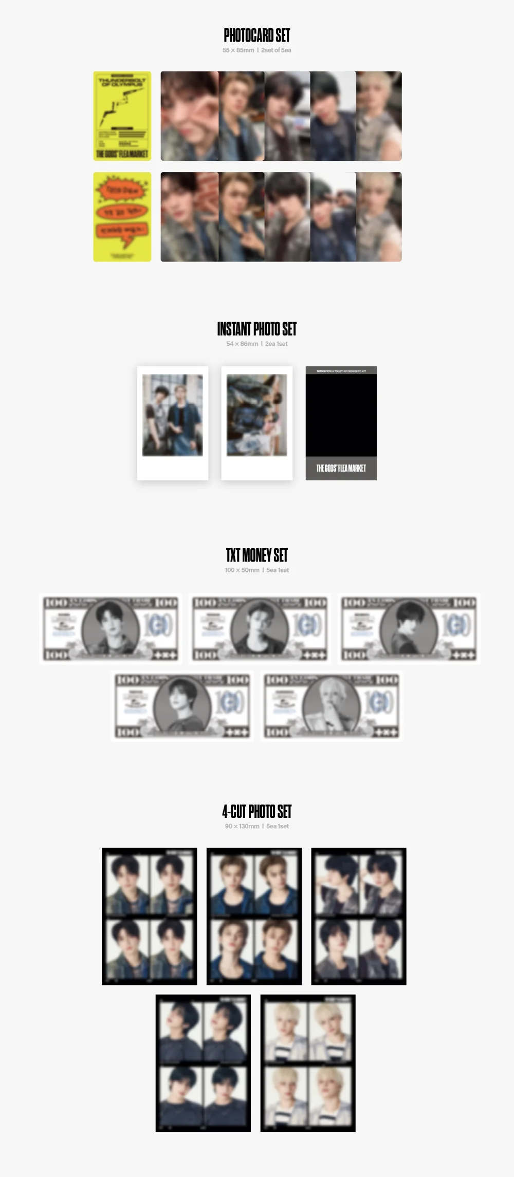 TXT TOMORROW X TOGETHER 2026 DECO KIT - Image 4