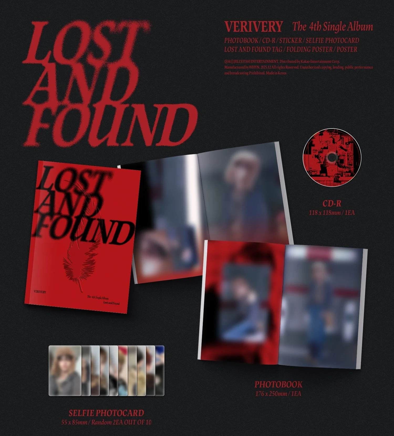 Verivery - 4th Single Album Lost and Found Photobook version CD - Image 2