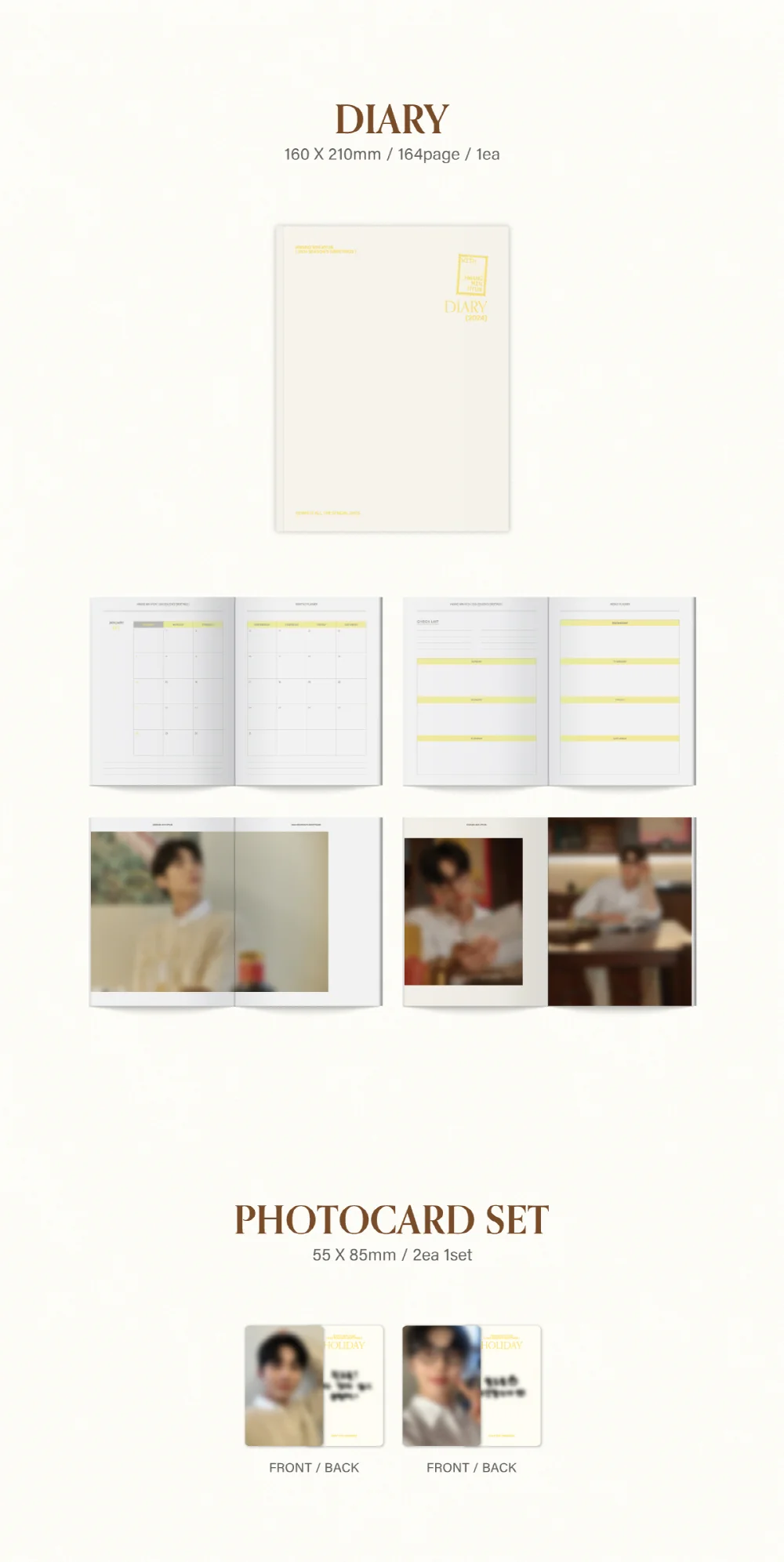 HWANG MIN HYUN - 2024 SEASON'S GREETINGS [HOLIDAY] - Image 4