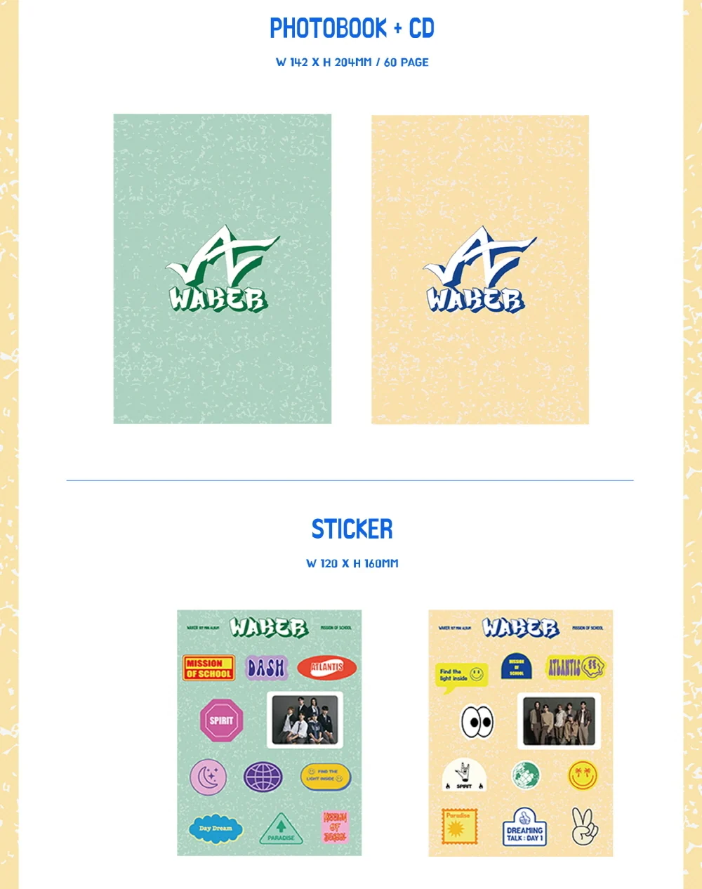 WAKER - 1st Mini Album Mission of School - Image 3