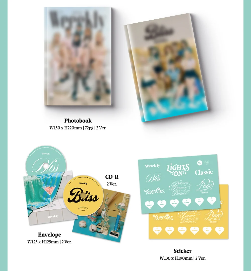 Weeekly - Bliss (6th Mini Album) CD - Image 3