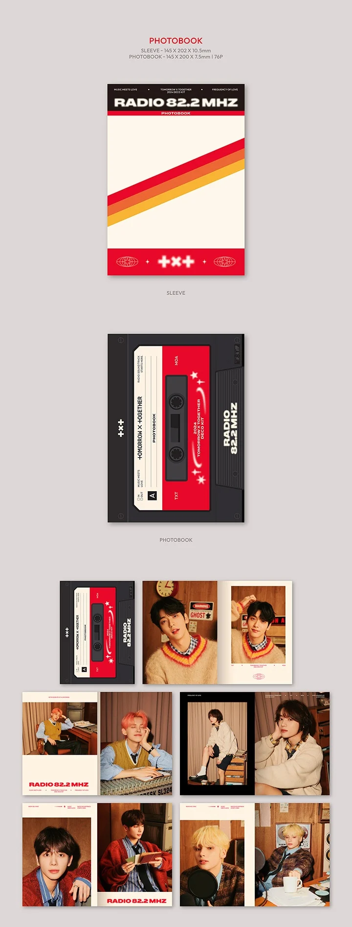 TXT TOMORROW X TOGETHER 2024 DECO KIT - Image 3