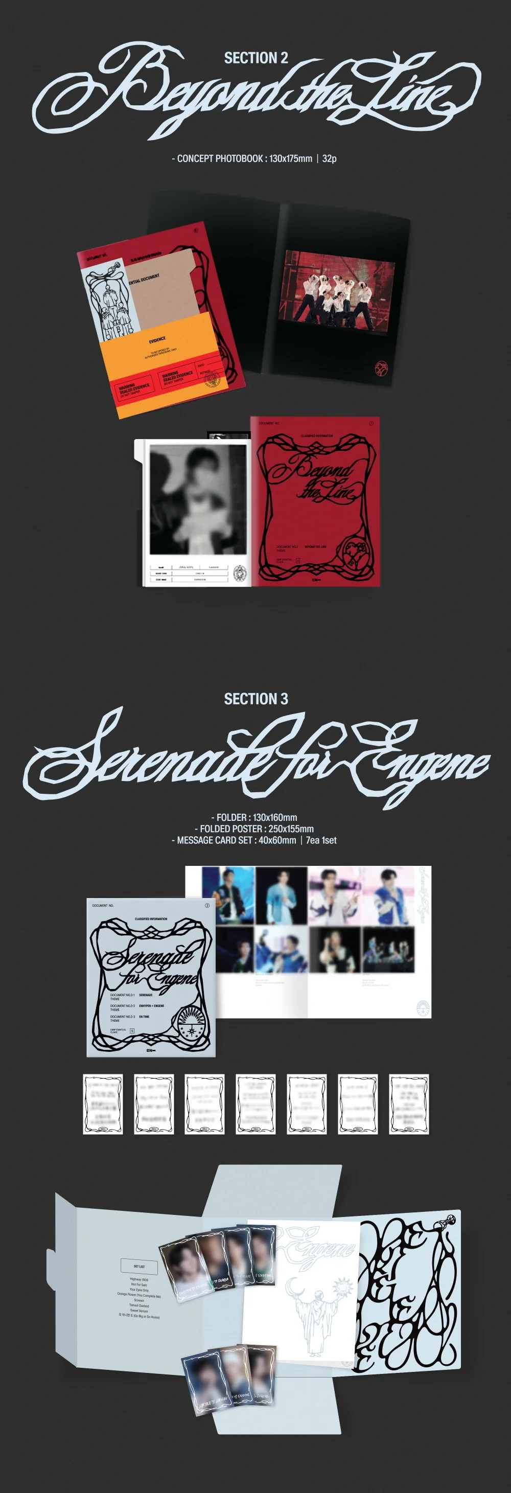 [WEVERSE POB] Enhypen World Tour 'Walk The Line' in Goyang+Pre-Order Gift - Image 4