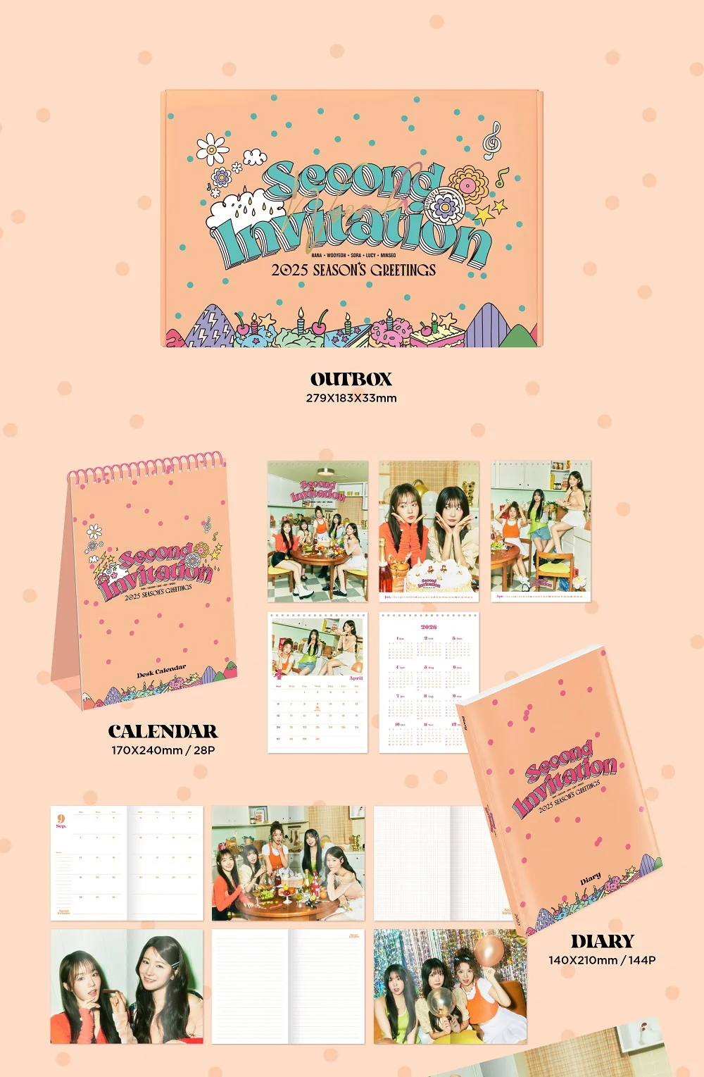 Wooah 2025 Season's Greetings Second Invitation - Image 2
