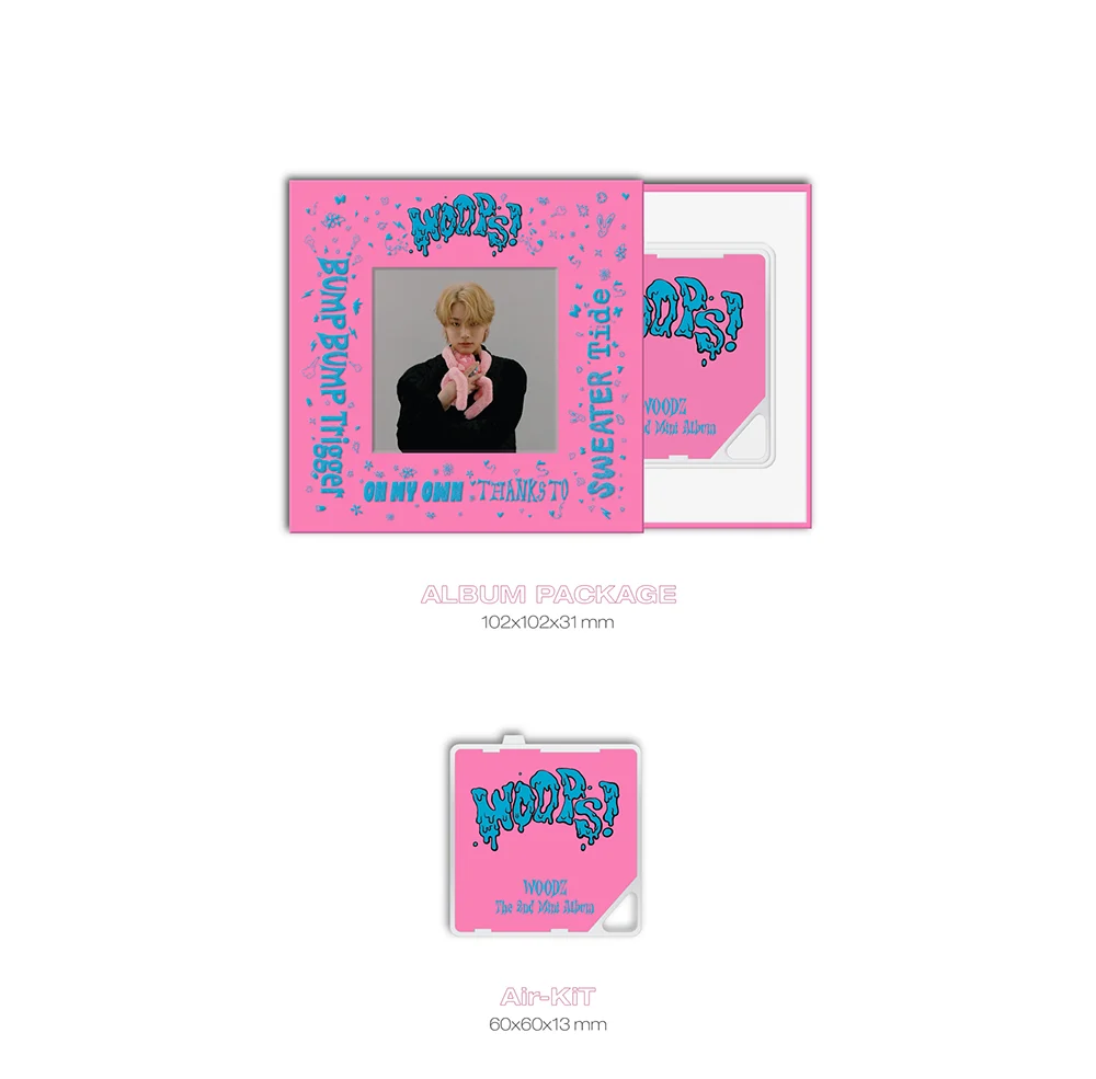 WOODZ - 2nd Mini Album WOOPS! [Kihno Album] - Image 3