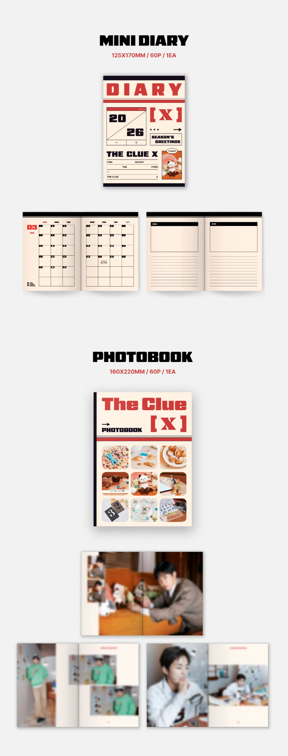XIUMIN 2026 SEASON’S GREETINGS The Clue [X] + Pre-Order Gift - Image 3