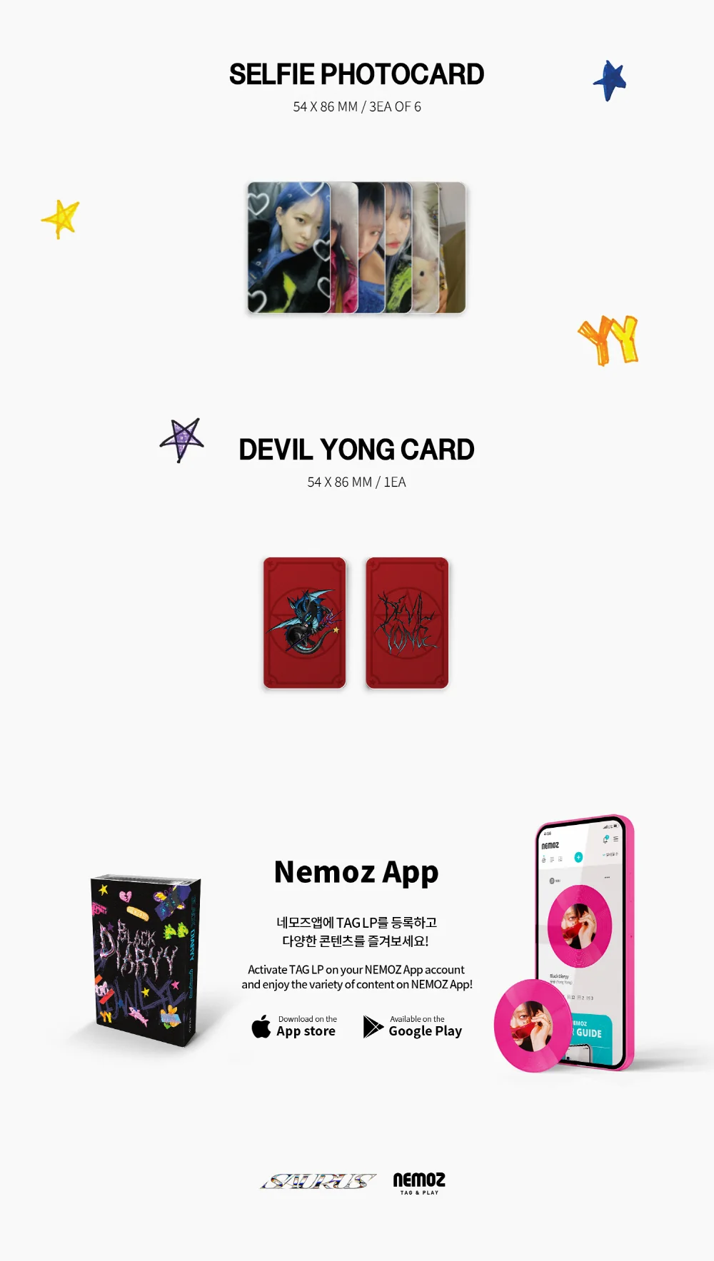 YongYong - 3rd Mini Album Black Diaryy [ Nemo Album Full Ver ] - Image 4