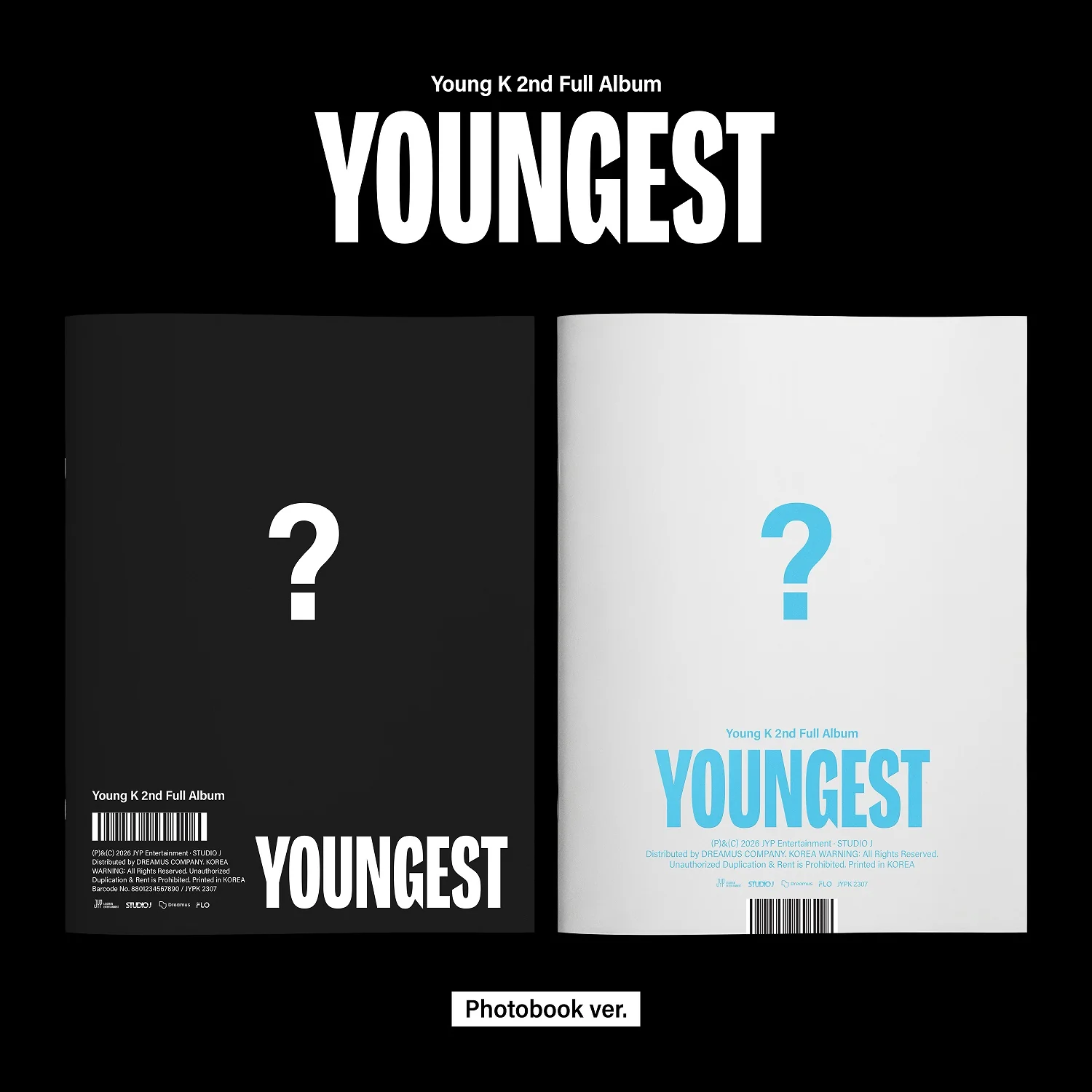 Young K - 2nd Full Album YOUNGEST Photobook Ver. CD