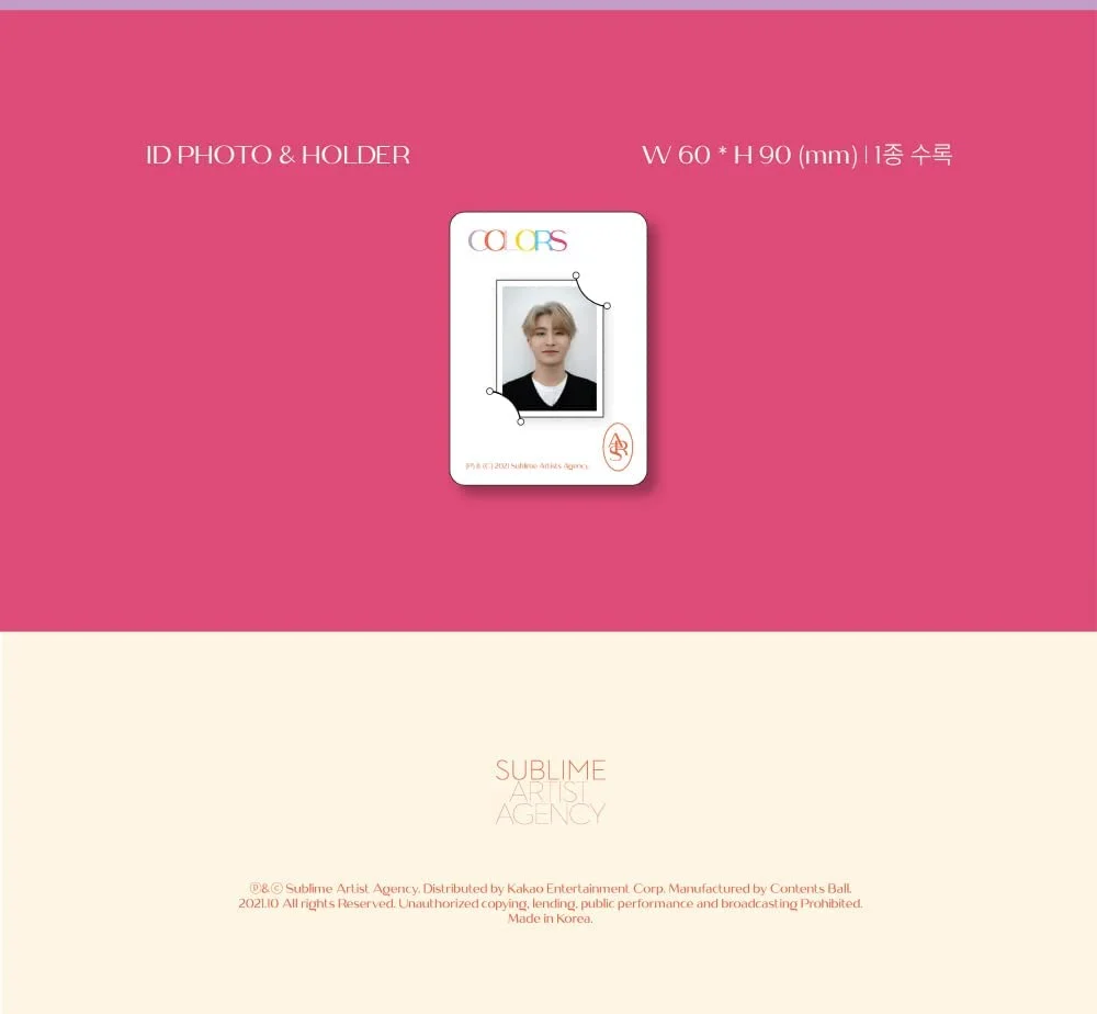 YOUNGJAE - COLORS from Ars (1st Mini Album) Album - Image 7