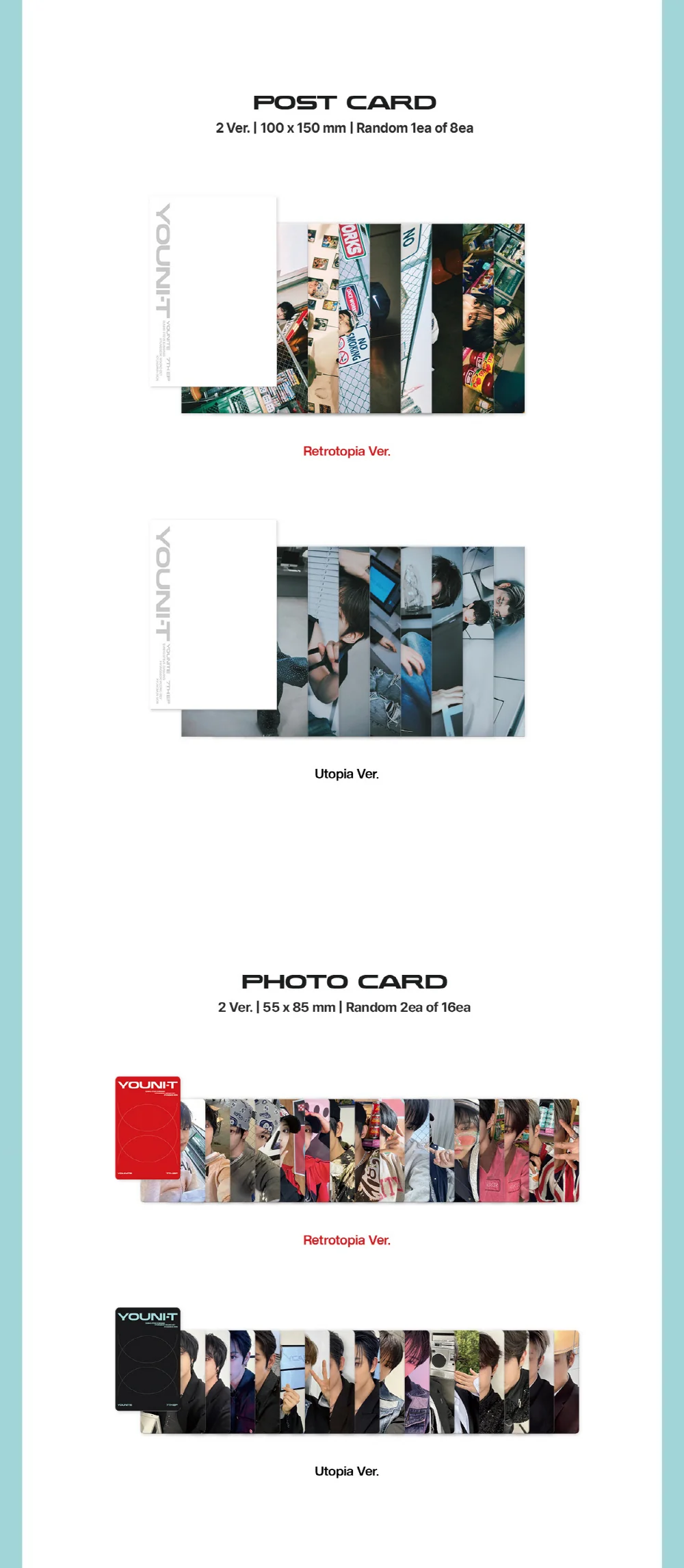 Younite - 7th EP YOUNI-T CD+Pre-Order Gift - Image 4